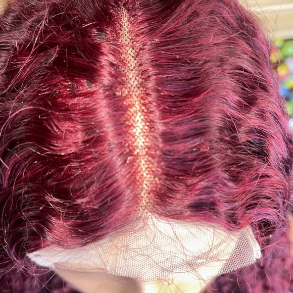 Lot 2111 ❤️New ❤️100% Human Hair 4x4 Lace Front wig T Part 24” - Picture 2 of 9